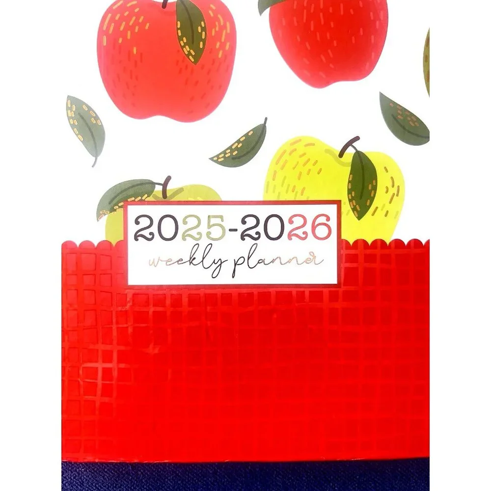 2026 Planner APPLE Daily Weekly Monthly Planning Note Page Gift Garden Christmas
